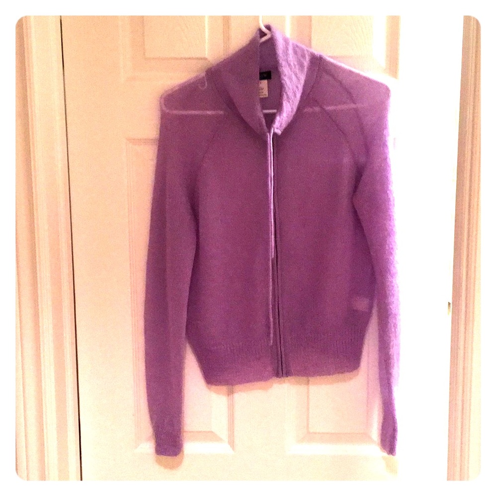 Jcrew Purple Sweater